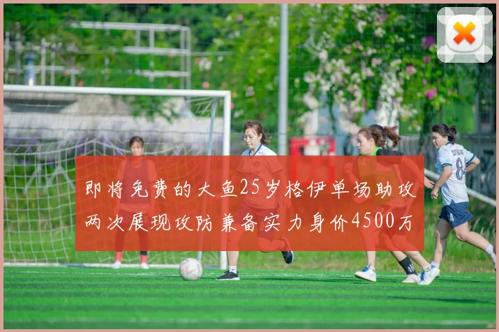 即将免费的大鱼25岁格伊单场助攻两次展现攻防兼备实力身价4500万